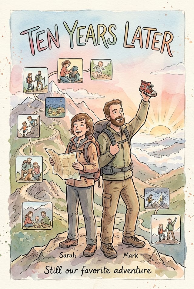 Ten Years Later comic cover
