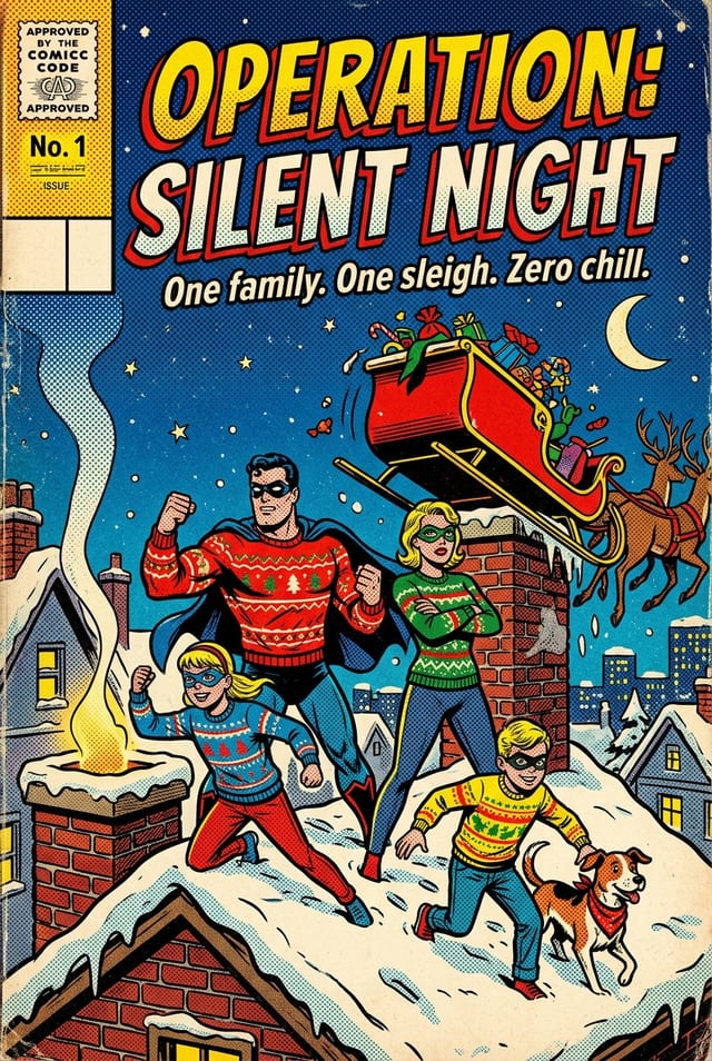 Operation: Silent Night comic cover